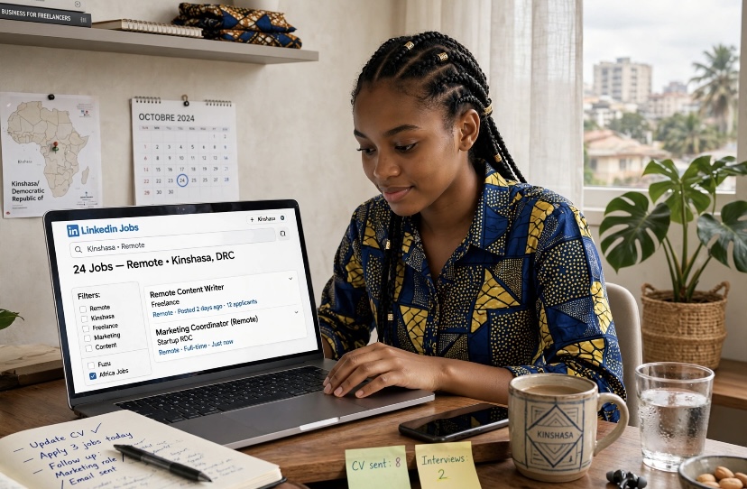 7 sites pour décrocher un job tech à distance depuis la RDC en 2026